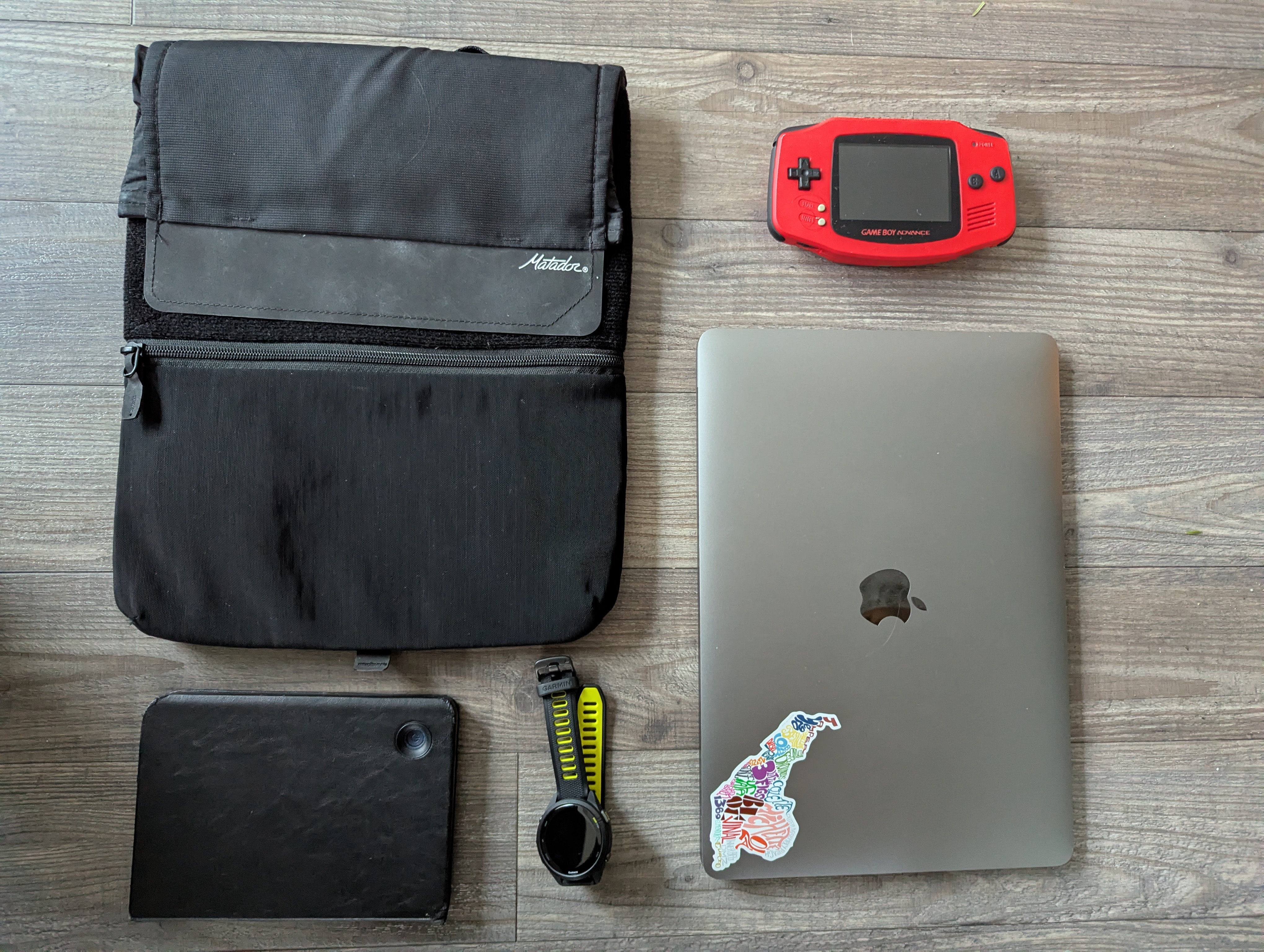 A picture of electronics.